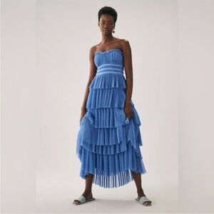 Hutch Strapless Tiered Dress